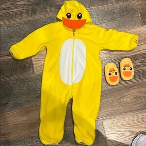 Yellow Duck Costume for Kids